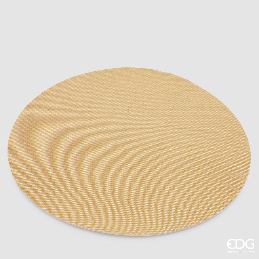 edg enzo de gasperi edg enzo de gasperi tovaglietta rotonda pvc d 38 cm cream ean 8059824512963