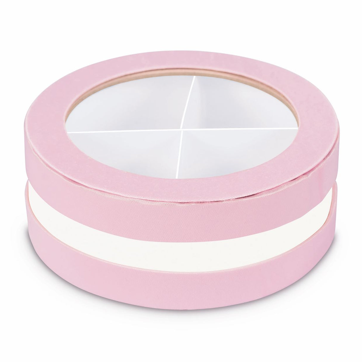 etm etm scatola invito box bomboniera d 10 cm h 4 cm rosa 12 pz ean 8059793668654