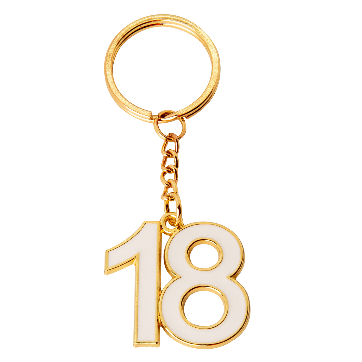 etm etm zama portachiavi 18 anni 35 cm bianco gold 12 pz ean 8059793667114