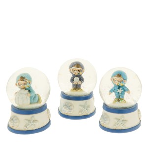 Etm Boule à neige Sub Bébé Plongeur Résine 6 cm