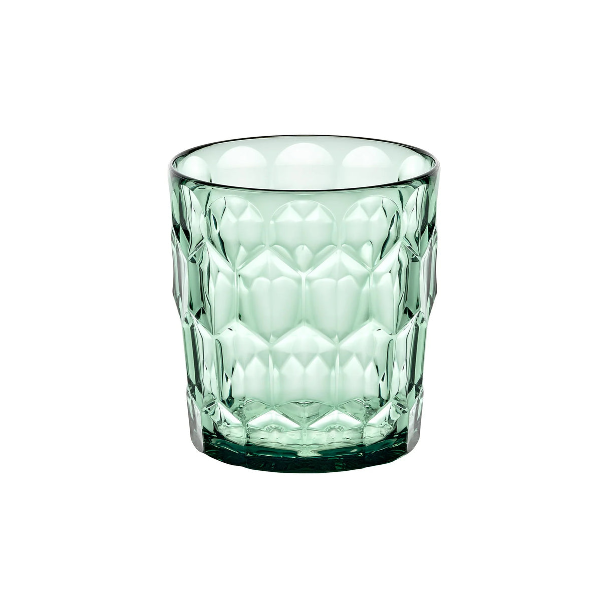 guzzini guzzini bicchiere basso decoro 3 vanity bio based d 85 cm 360 cc verde ean 8008392396390