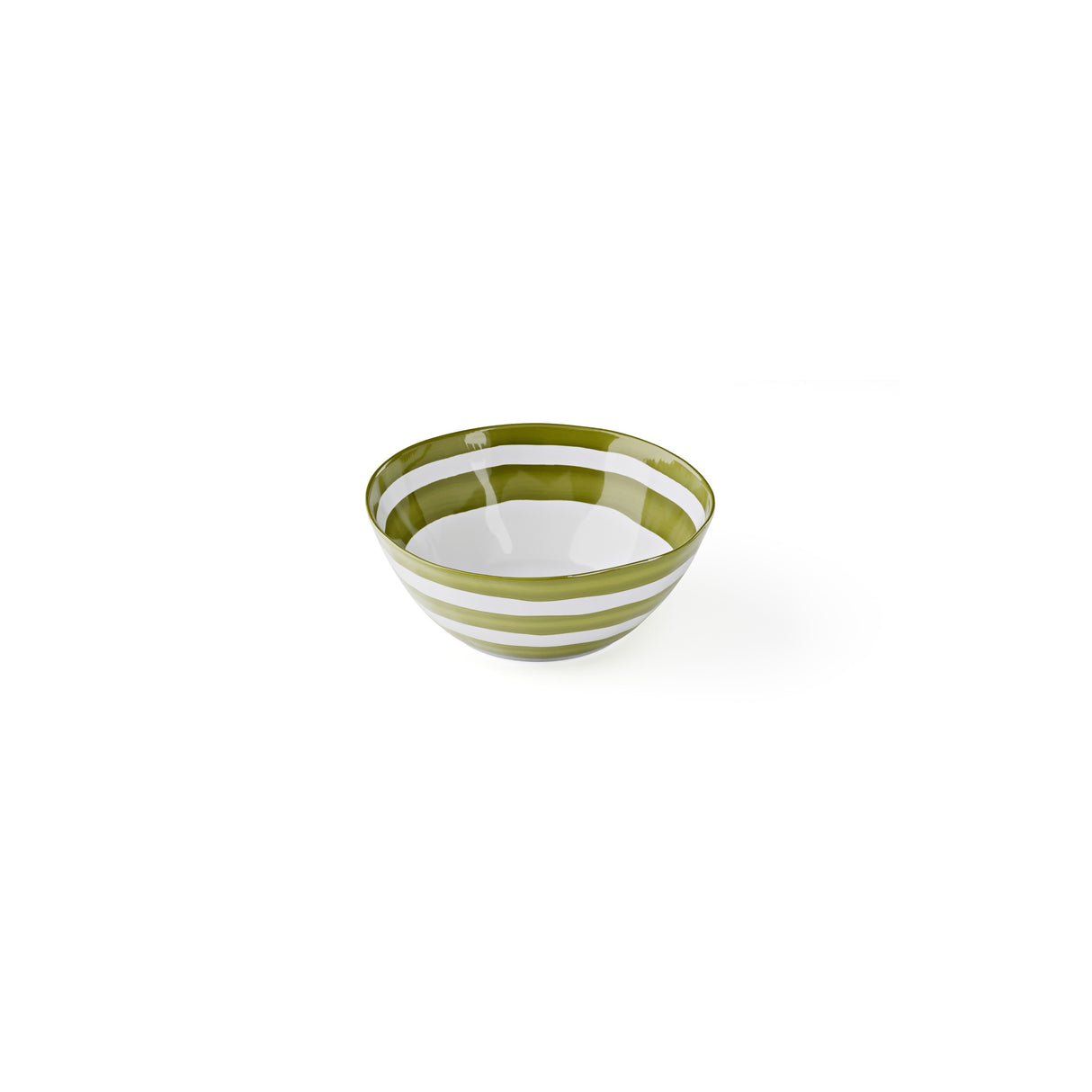 guzzini guzzini ciotola riviera melamina d 22 cm bianco verde ean 8008392427032