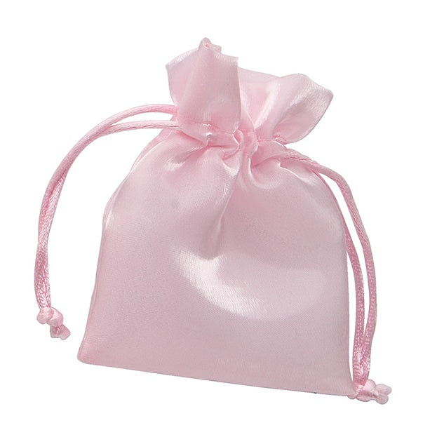 larcolaio larcolaio sacchetto organza lucido 9x12 cm portacanfetti rosa bomboniera elegante 12 pz ean 8059558631619