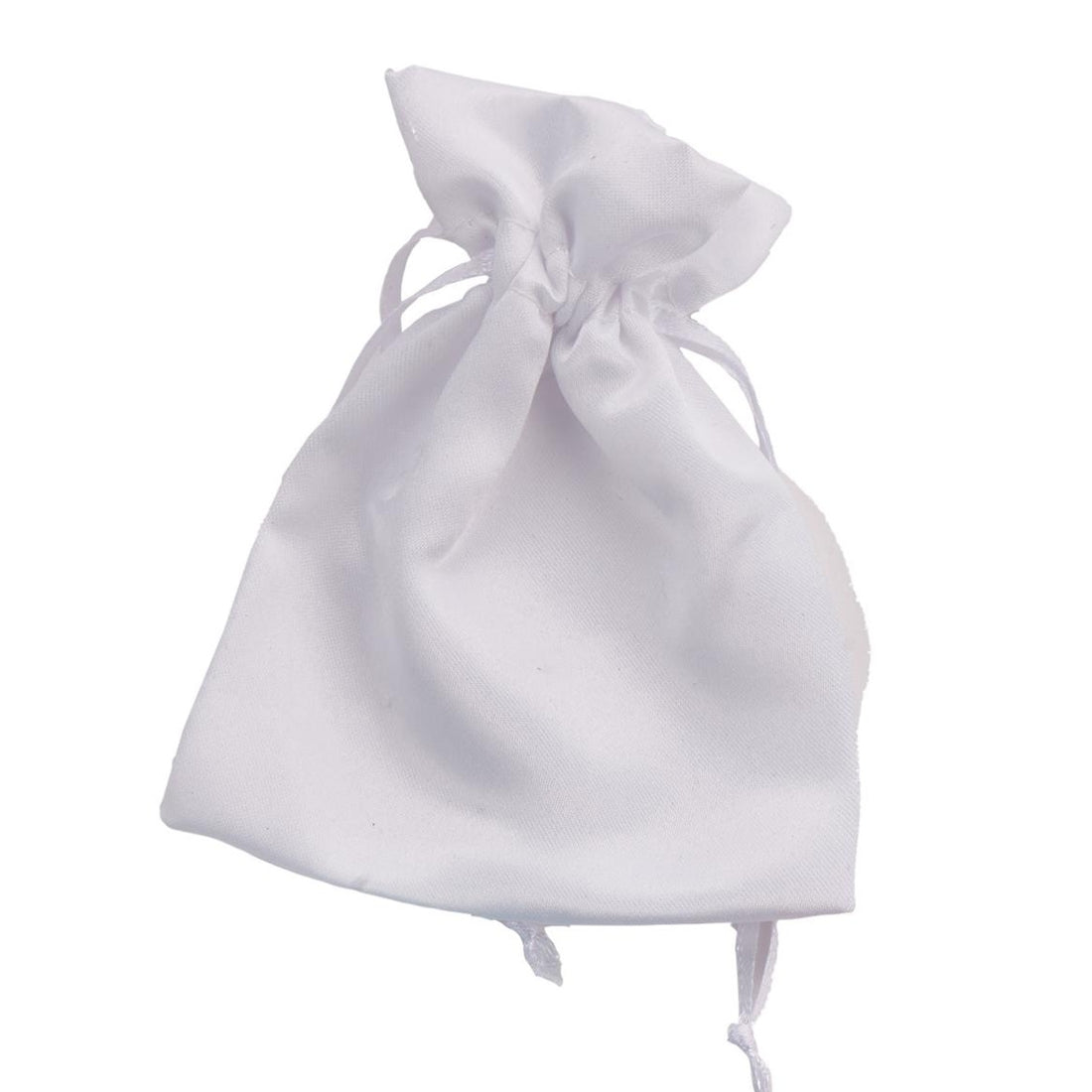 larcolaio larcolaio sacchetto raso 9x12 cm portacanfetti bianco bomboniera elegante 12 pz ean 8054751444479