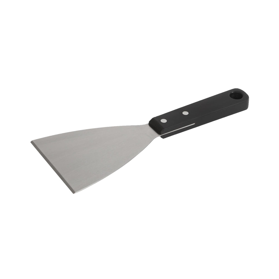 le marquier le marquier spatola triangolare in acciaio inox spatola diritta professionale per cucina e plancha ean 3339380170698