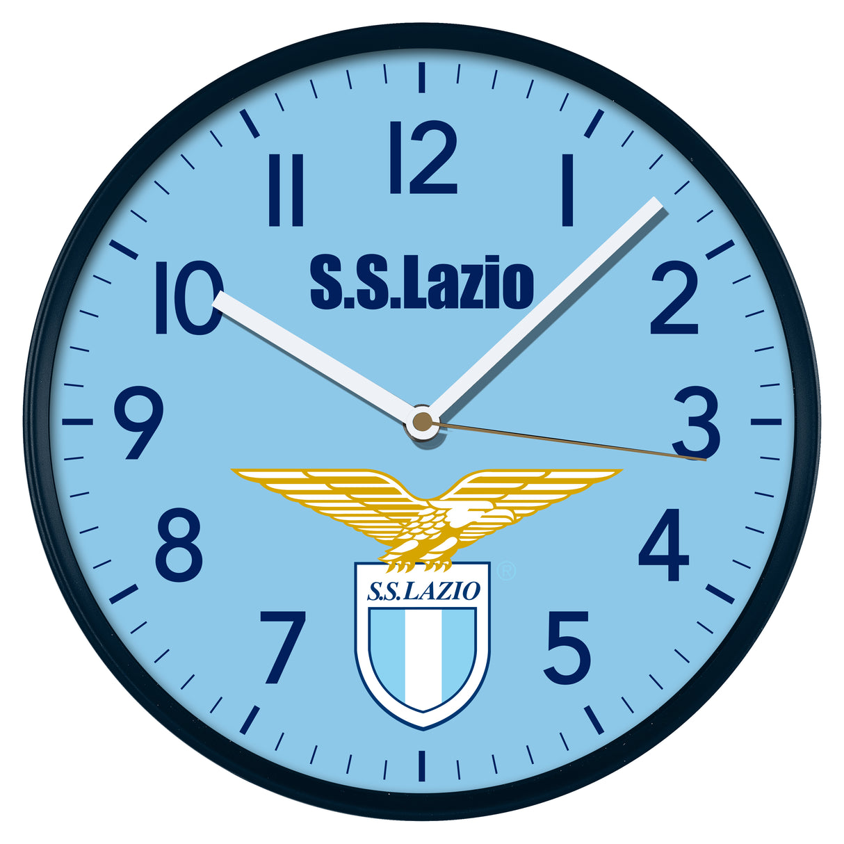 lowell lowell orologio da parete lazio d 30 cm azzurro