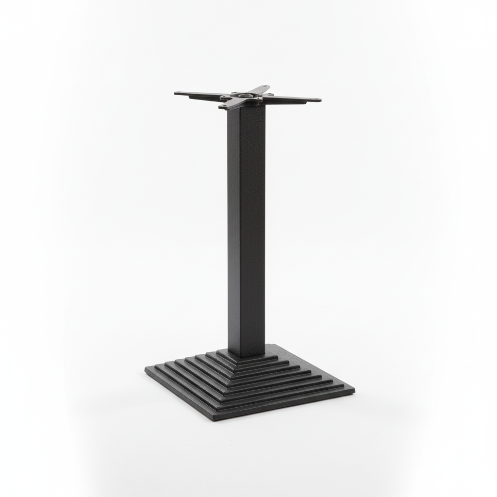 moia greenwood moia greenwood basamento tavolo in ghisa piramide 15 kg base robusta per tavoli design professionale
