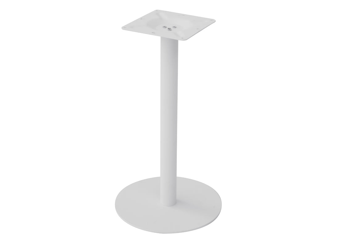 moia greenwood moia greenwood basamento tavolo tondo in acciaio bianco d 40 cm 95 kg base con tubo d 60 mm design moderno ean 8013054838729