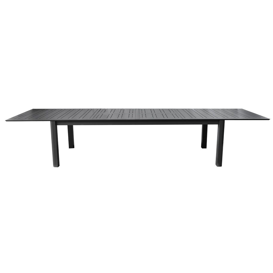moia greenwood moia greenwood tavolo santorini allungabile 265330398x110 cm alluminio antracite tavolo outdoor design moderno estensibile ean 8013054834905