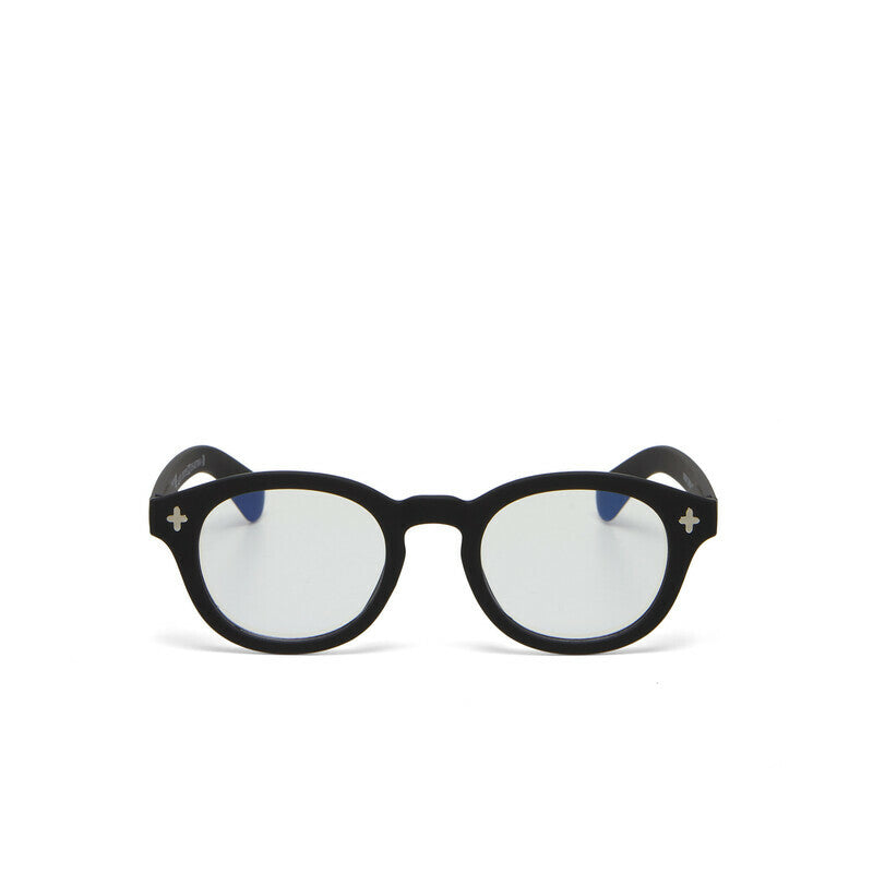 okkia okkia occhiale da lettura mod nashville premontato soft touch spring anti luce blu nero diottrie 1 00 ean 8056211374937