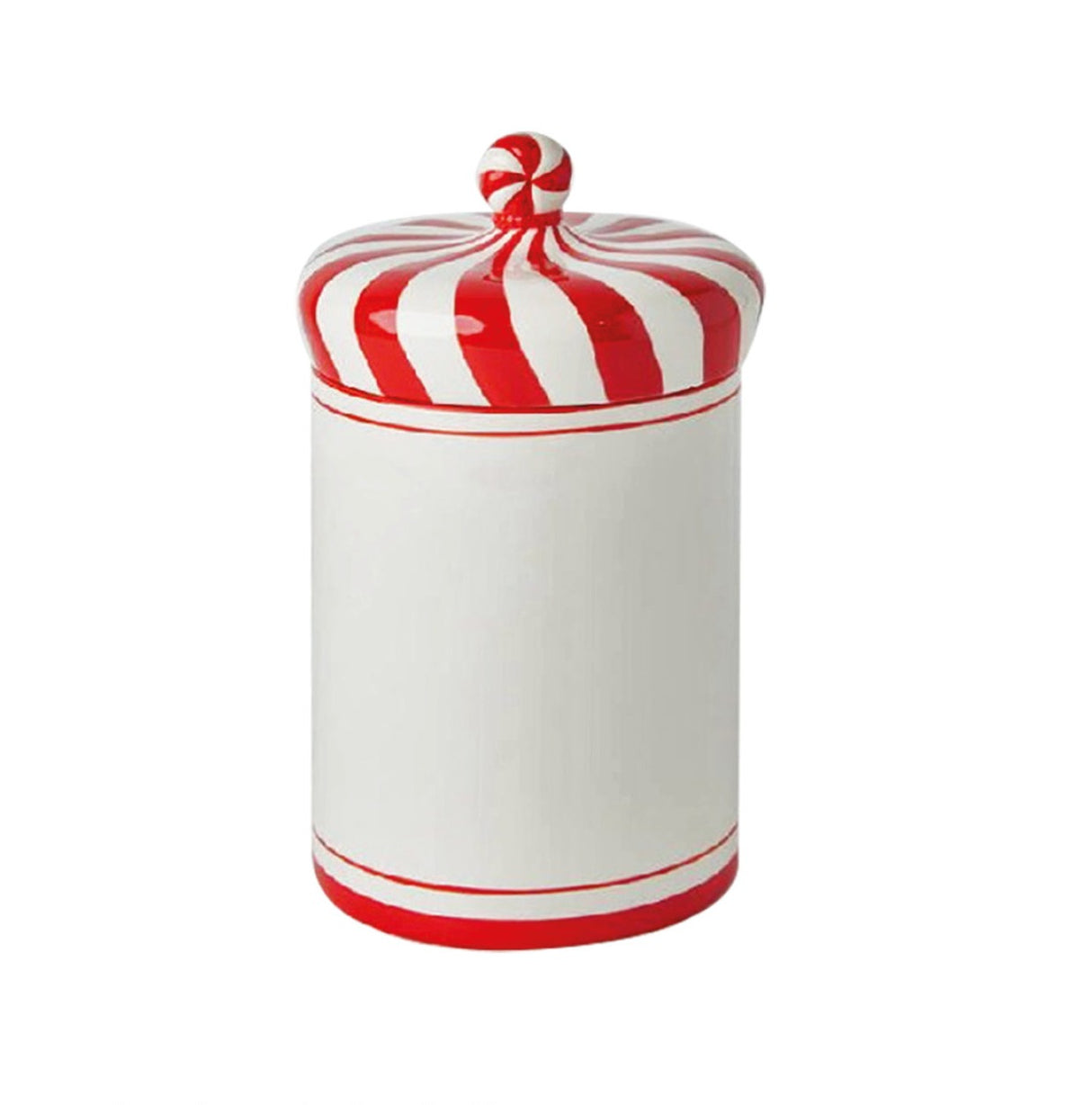 preziosa luxury home preziosa luxury home barattolo natale in ceramica porta bon bon d 155 cm h 262 cm bianco rosso ean 8050264117473