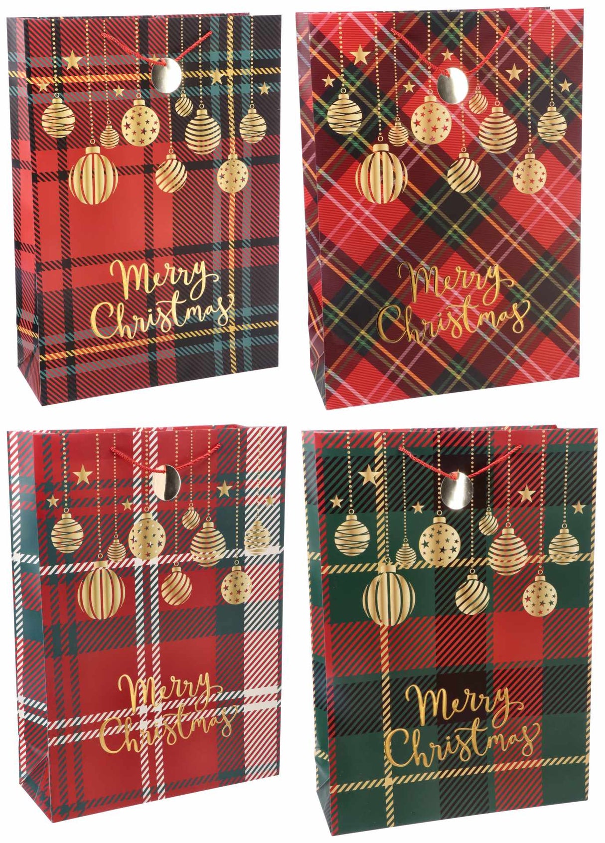 regalo italiano regalo italiano busta regalo di natale carta ass 50 x 20 cm h 70 cm multicolor 1 pz ean 8057586137783