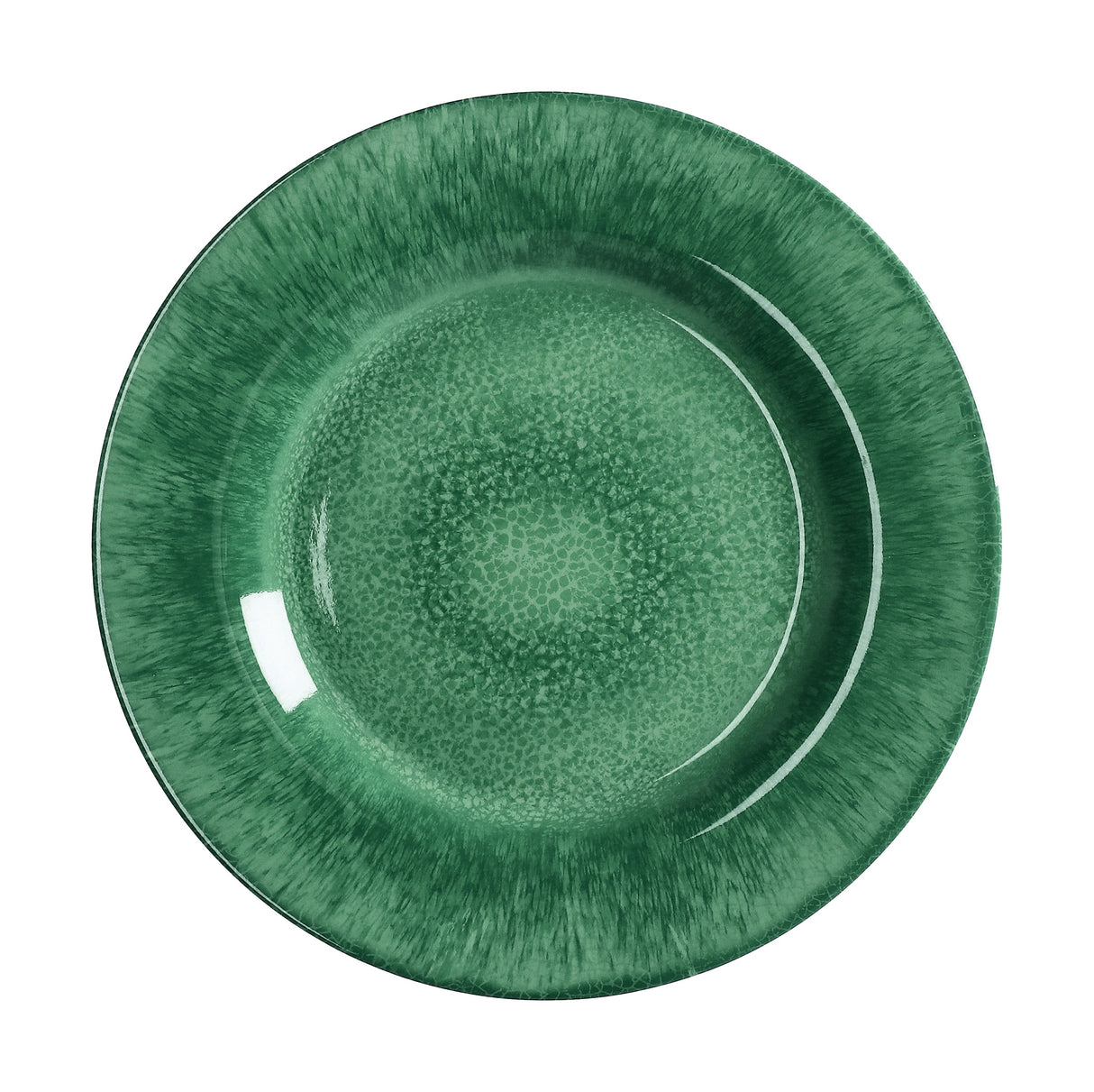 regalo italiano regalo italiano piatto frutta melamina d 235 cm h 25 cm verde ean 8057586002722