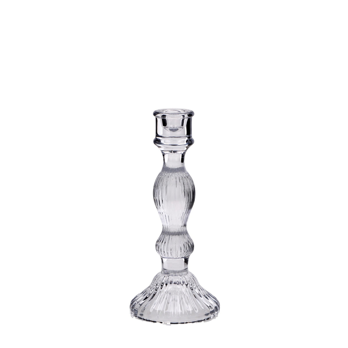 regalo italiano regalo italiano portacandela emile d 11 cm h 25 cm vetro ean 8057586201507