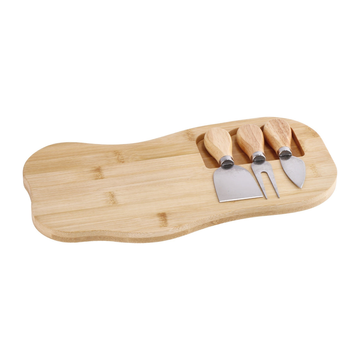 regalo italiano regalo italiano tagliere formaggio 33 x 15 cm con 3 coltelli ean 8057586190177