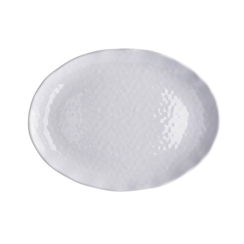 regalo italiano regalo italiano vassoio ovale in melamina 40 x 30 x 3 cm bianco ean 8057586002630