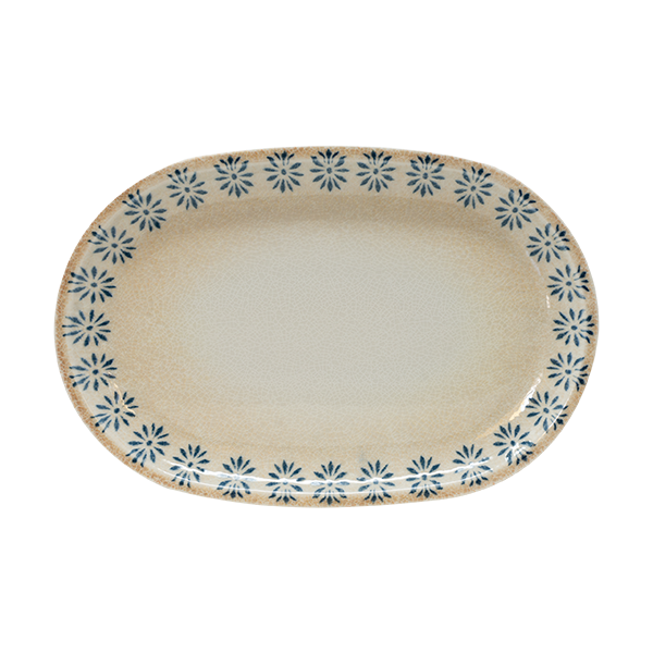 saturnia saturnia collezione table piatto ovale 33 x 22 cm h 27 cm porcellana chicago decorata ean 8003342036715