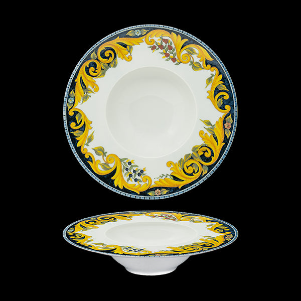 saturnia saturnia collezione tuscany k bowl d 275 cm h 6 cm d interno 145 cm porcellana napoli decorata ean 8003342036654