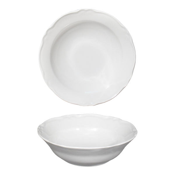 saturnia saturnia insalatiera d 19 cm h 5 cm porcellana praga bianco ean 8003342021087