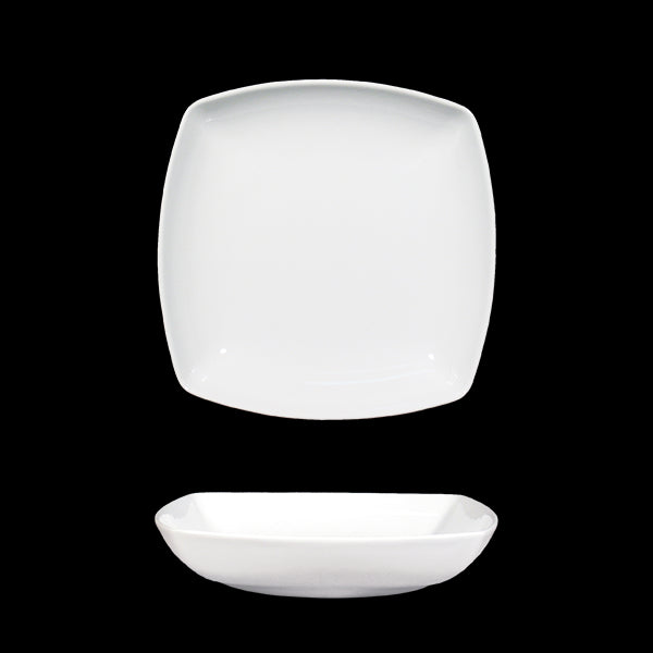 saturnia saturnia piatto fondo quadro l 21 cm h 45 cm diag 245 cm porcellana tokio bianco ean 8003342022169