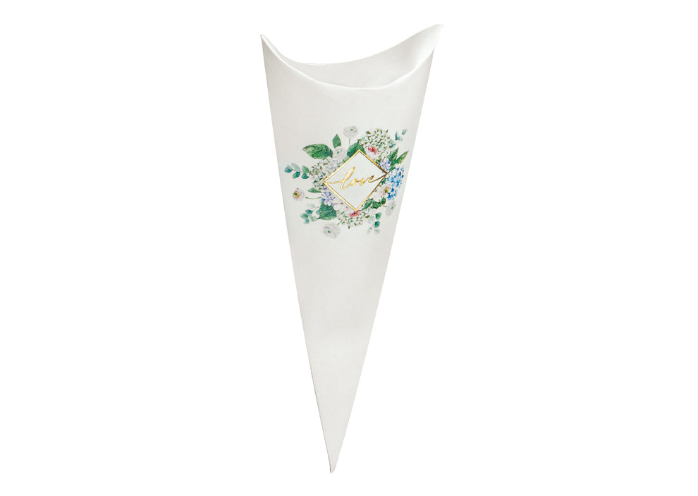 scotton scotton cono busta portaconfetti 190 mm green love 10 pz ean 8007402127177