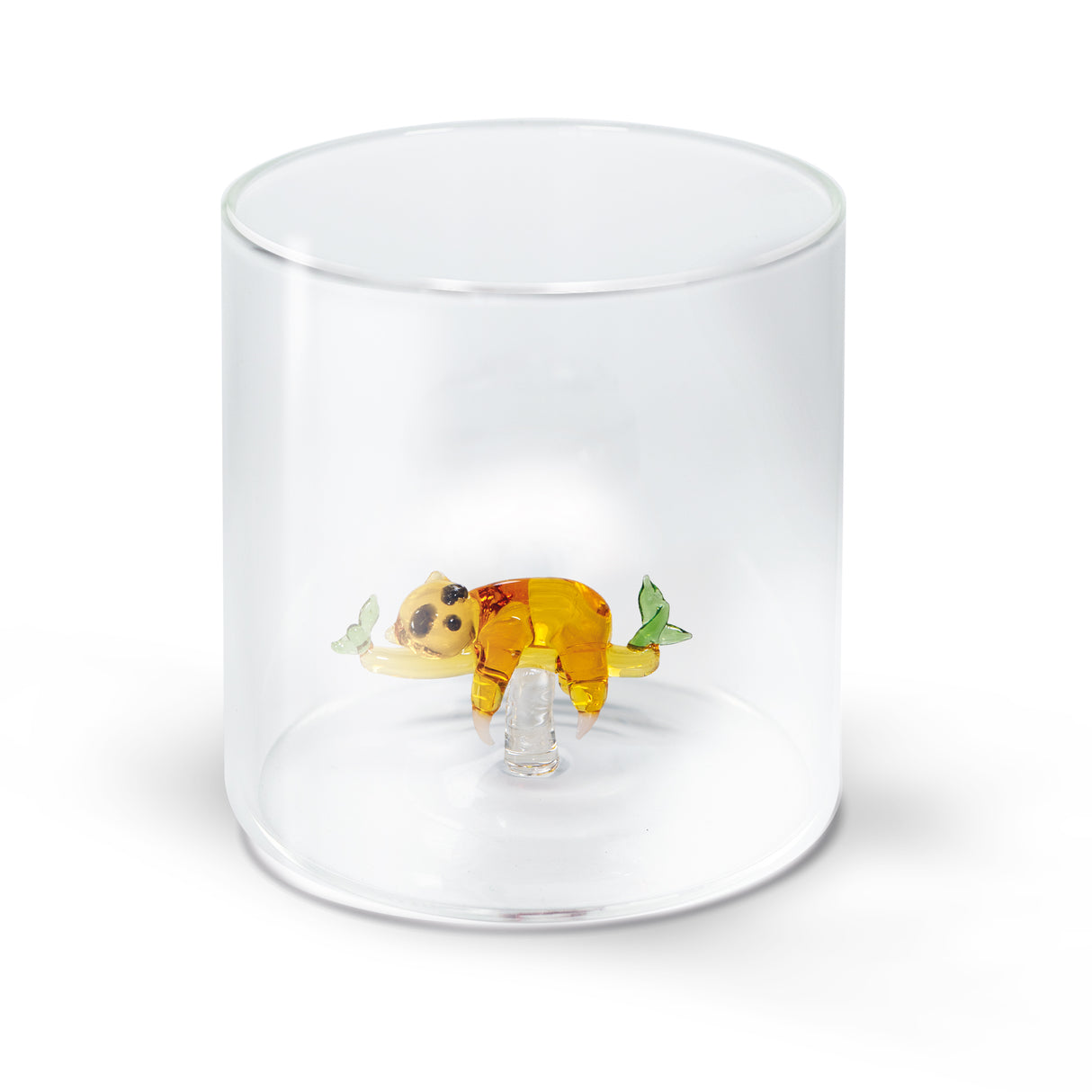 wd lifestyle wd lifestyle bicchiere vetro borosilicato cc 250 ml decoro bradipo ean 8055035684017