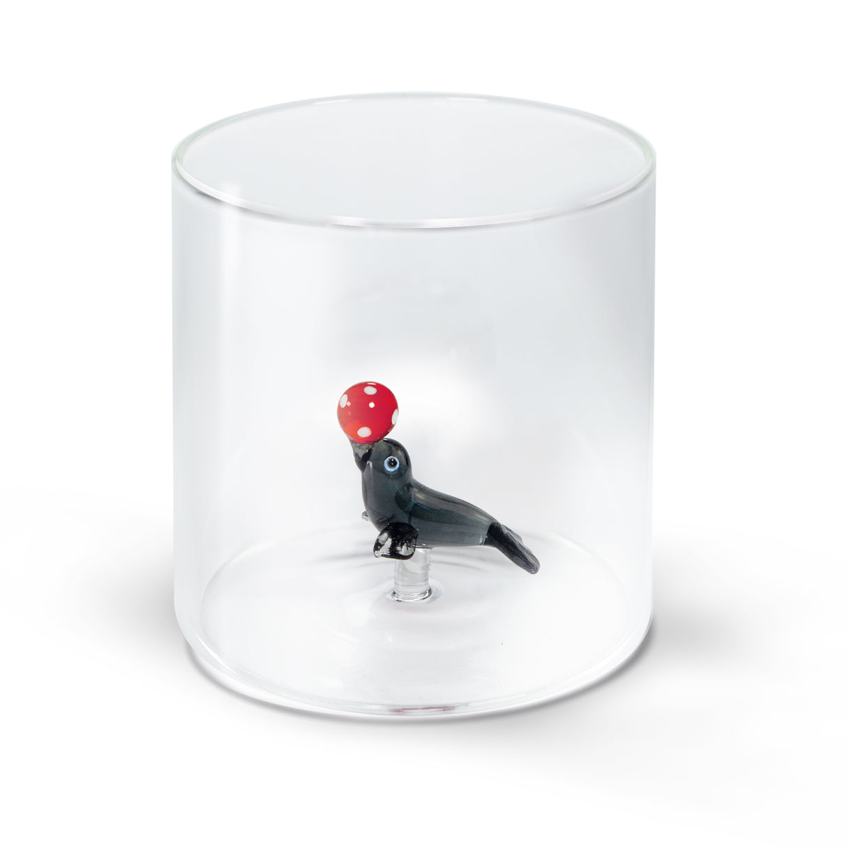 wd lifestyle wd lifestyle bicchiere vetro borosilicato cc 250 ml decoro foca ean 8055035684031