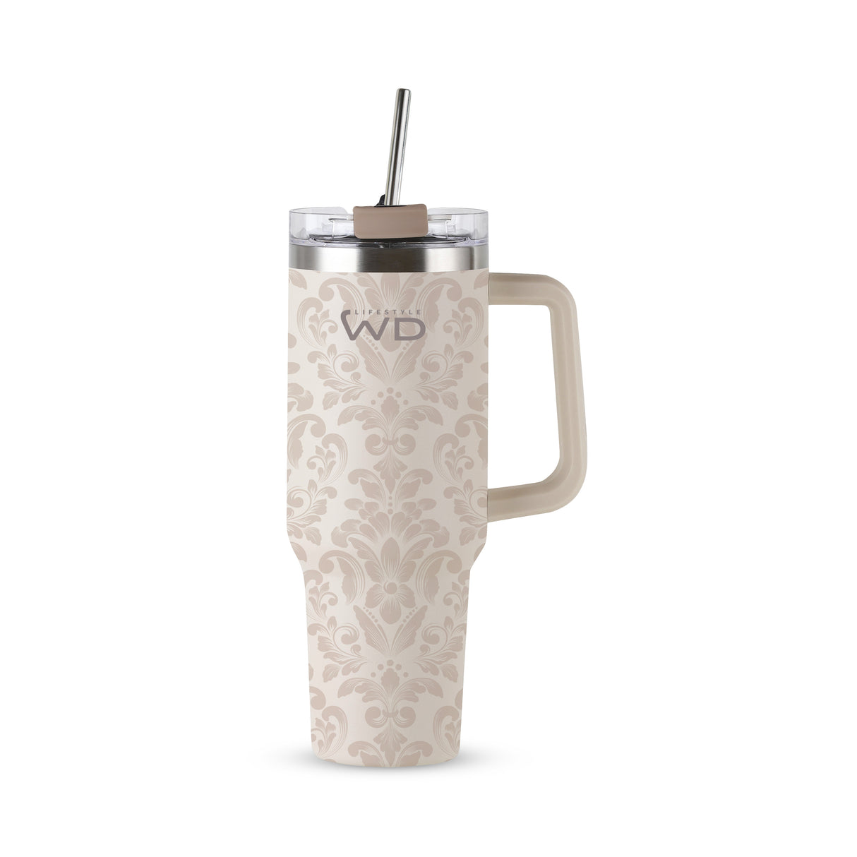 wd lifestyle wd lifestyle mug americana in acciaio inox 12 lt decoro damascato ean 8055035683898