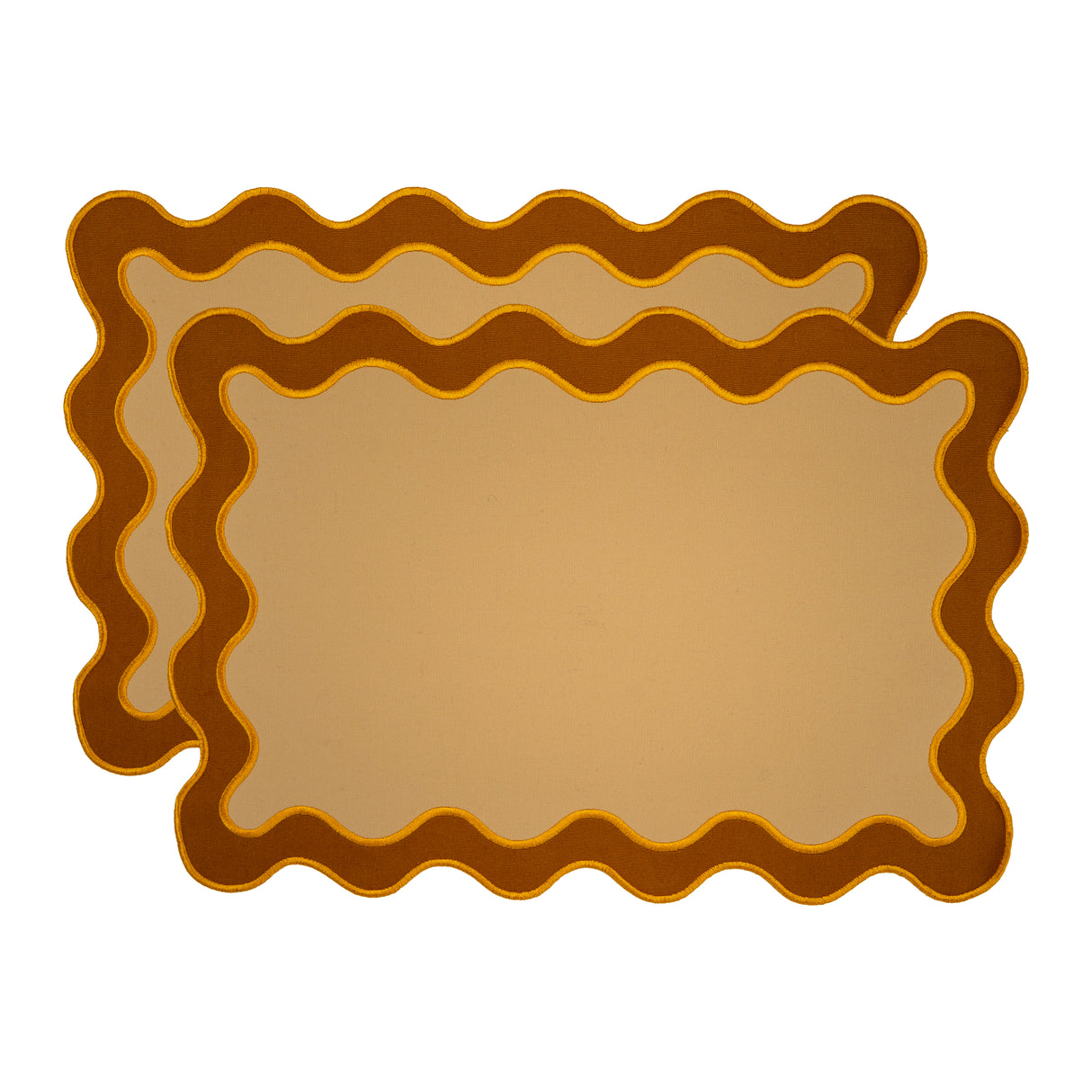 wd lifestyle wd lifestyle set 2 tovagliette in cotone beige ean 8055035685564