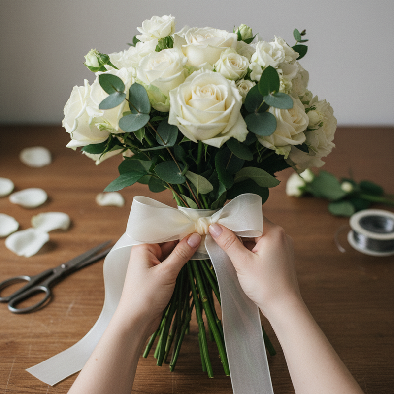 Nastro taffetà Arpimex naturale 40mm × 25m: texture diagonale fine per bomboniere, matrimoni e cerimonie. ean 8018318230080