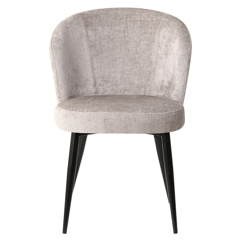di mo commerciale di mo commerciale poltroncina evelyn 58 x 48 cm h 805 cm in tessuto tortora con gambe in metallo sedia design elegante ean 8010402515219
