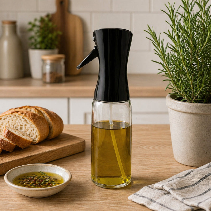 di mo di mo oliera spray 025 l in vetro e plastica dosatore olio nebulizzato per cucina ean 8010402525058