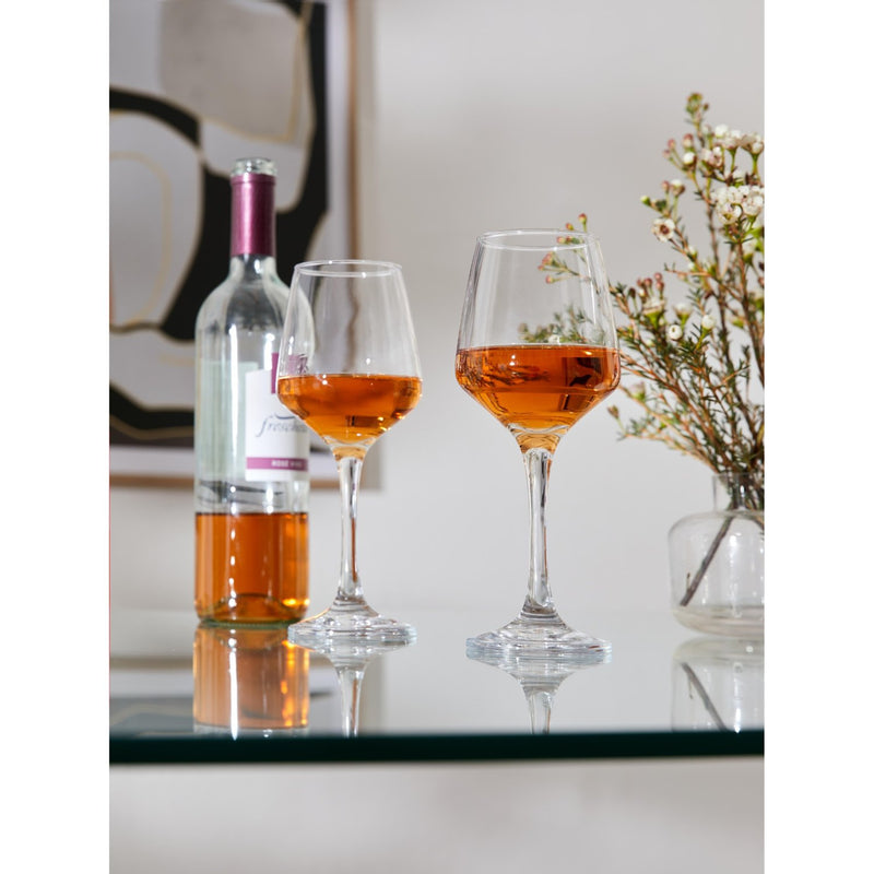 di mo di mo set 6 calici belly 435 ml in vetro calici eleganti per vino e tavola ean 8010402524631
