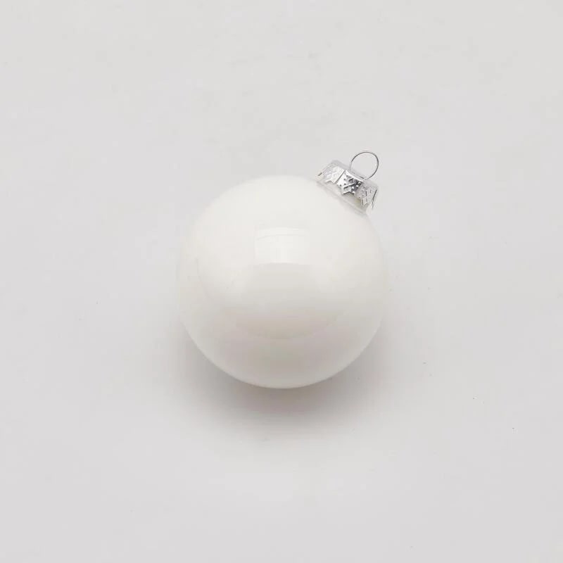 edg enzo de gasperi edg enzo de gasperi addobbo palla di natale vetro d 8 cm cf 4 pz bianco ean 8056372575914