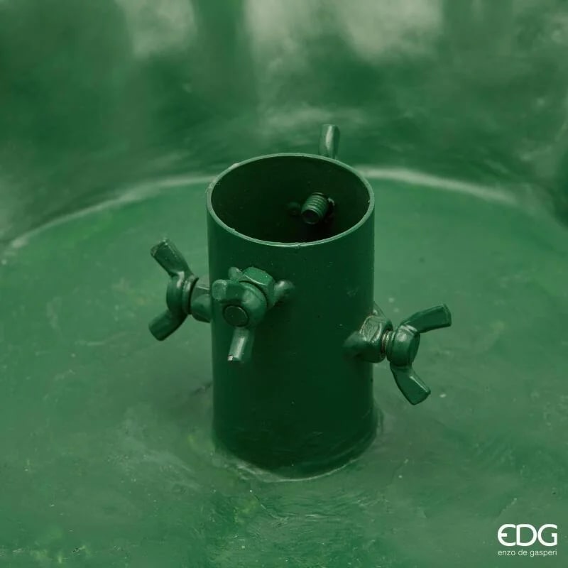 edg enzo de gasperi edg enzo de gasperi base pino sacco reagli natale h 39 cm d 50 cm green red ean 8059824531582