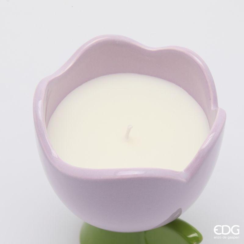 edg enzo de gasperi edg enzo de gasperi candela tulip con profumo h 11 cm d 10 cm princess of night ean 8059824621795