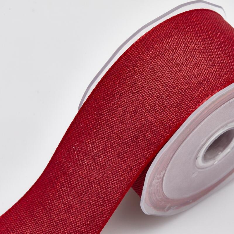 edg enzo de gasperi edg enzo de gasperi nastro basic natalizio h 38 cm l 10 mt rosso ean 8059824372260