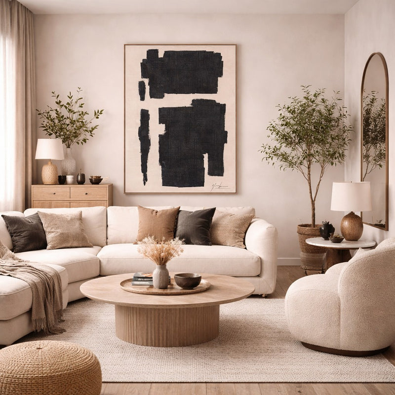 edg enzo de gasperi edg enzo de gasperi quadro abstract rettangolare isole 150 x 100 cm decorazione parete design moderno casa ean 8059824670304