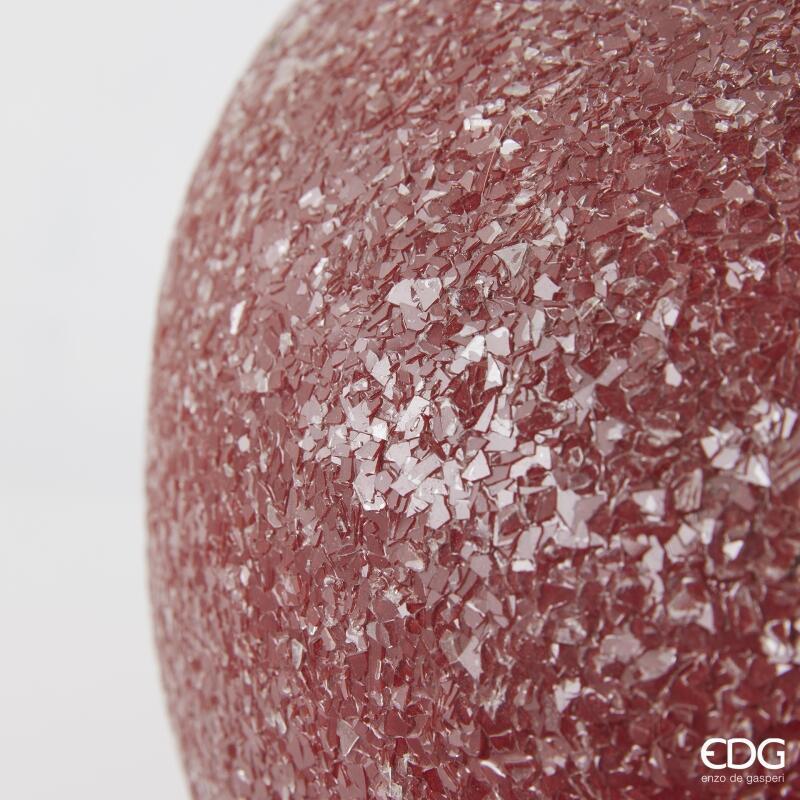 edg enzo de gasperi edg enzo de gasperi vaso crackle anfora h 38 cm d 26 cm metallo dark pink ean 8059824542007