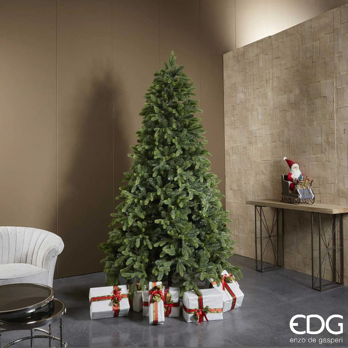 edg_enzo de gasperi edg enzo de gasperi albero di natale pino merano h 210 cm d 132 cm 1268 tips ean 8056372412585