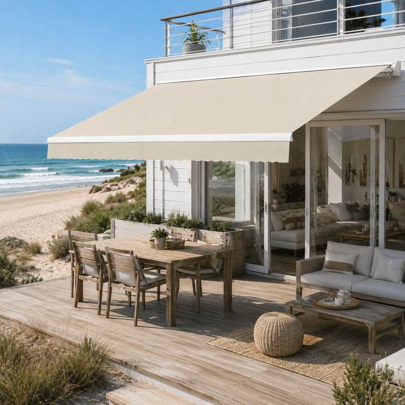 larcolaio larcolaio tenda da sole avvolgibile motorizzata lipari beige 3x2 m ean 8004944822805