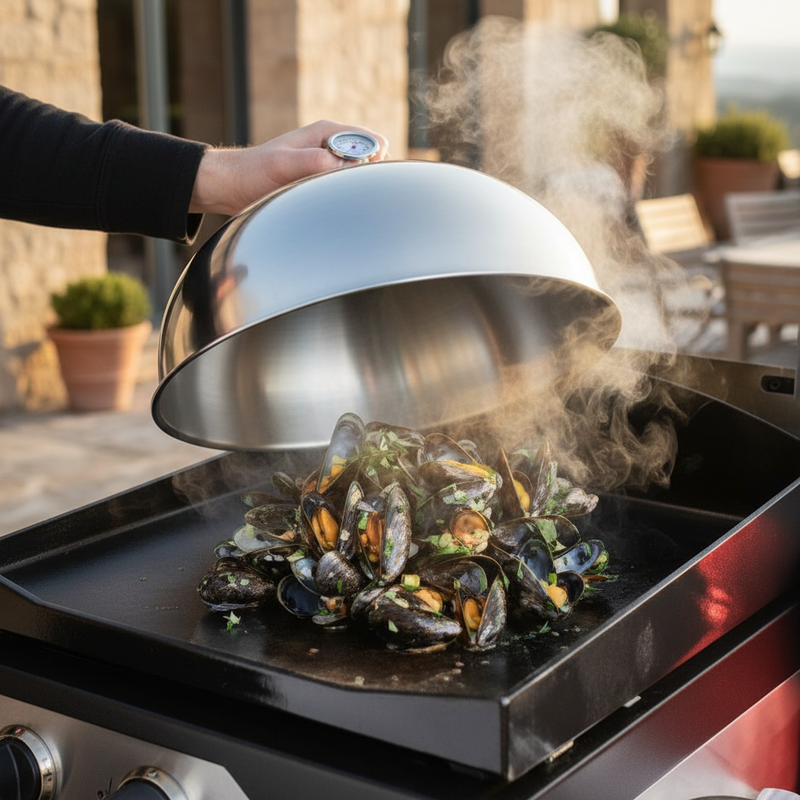 le marquier le marquier cloche acciaio inox con termometro d 325 cm ean 3339380162358
