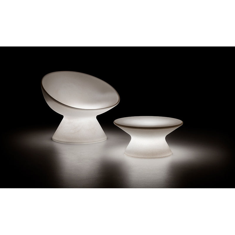plust plust sgabello fade basso indoor outdoor bianco light