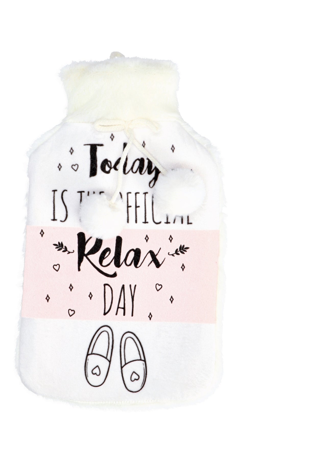 regalo italiano regalo italiano borsa acqua calda con cover pelliccia natalizia ass 2 lt bianco 1 pz ean 8021785770270