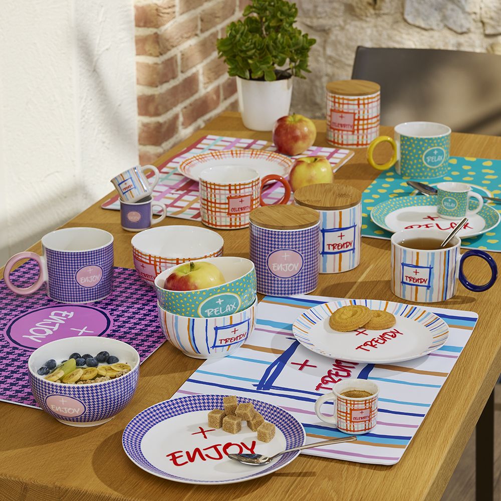 tognana tognana barattolo celebrity good vibes 500 cc new bone china multicolor ean 8056444538410