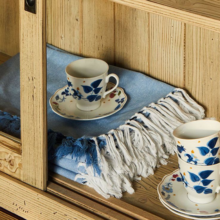 tognana tognana tovaglia chambray textile 150 x 350 cm blu ean 8056444415810