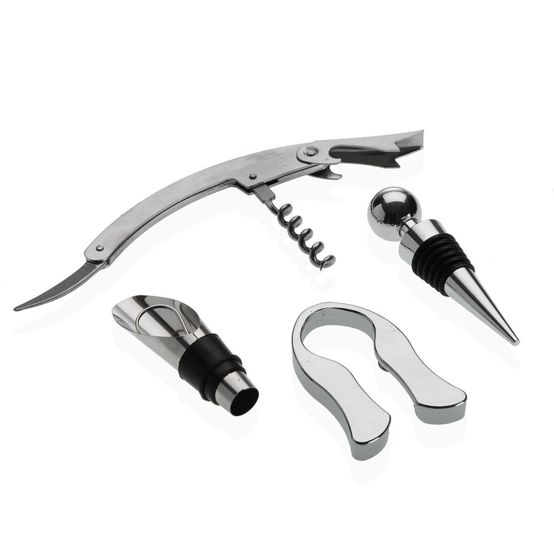 versa versa set vino a forma di barile h 15 cm 7 x 135 cm acciaio ean 8420327534873