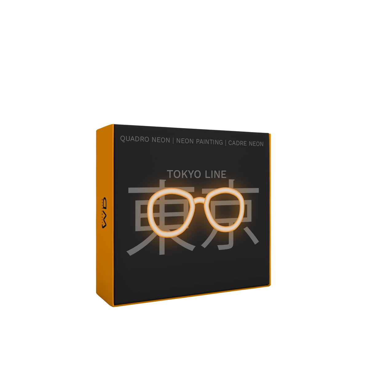 wd lifestyle wd lifestyle cornice con inserti luminosi 30 x 30 cm decoro gatto ean 8055035681771