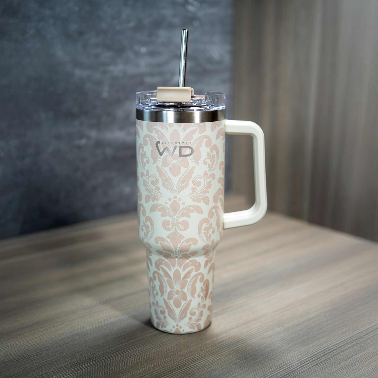 wd lifestyle wd lifestyle mug americana in acciaio inox 12 lt decoro damascato ean 8055035683898