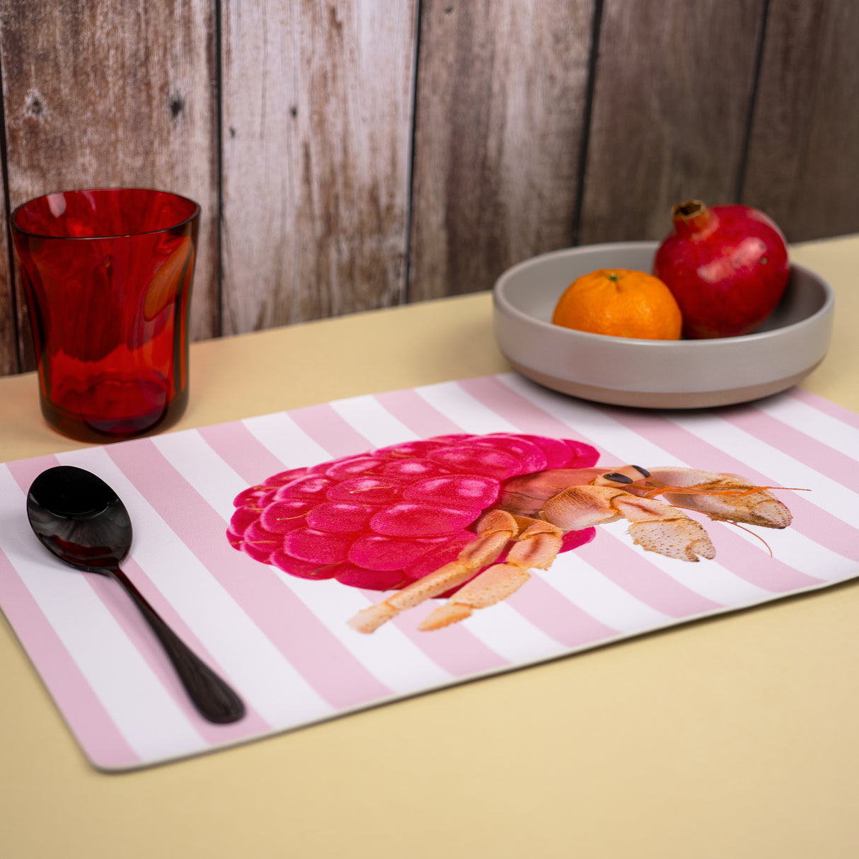 wd lifestyle wd lifestyle tovaglietta double face 43 x 30 cm in pvc decoro paguro ean 8053300579334